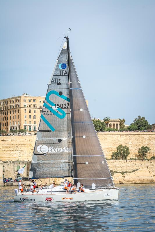 Sagola Biotrading in the Rolex Middle Sea Race photo copyright RMYC / Samuel Scicluna Photography taken at Royal Malta Yacht Club and featuring the IRC class