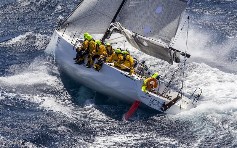 Courrier Leon could she make it two majors in a row in the Rolex Sydney Hobart Yacht Race photo copyright Rolex / Stefano Gattini taken at Cruising Yacht Club of Australia and featuring the IRC class
