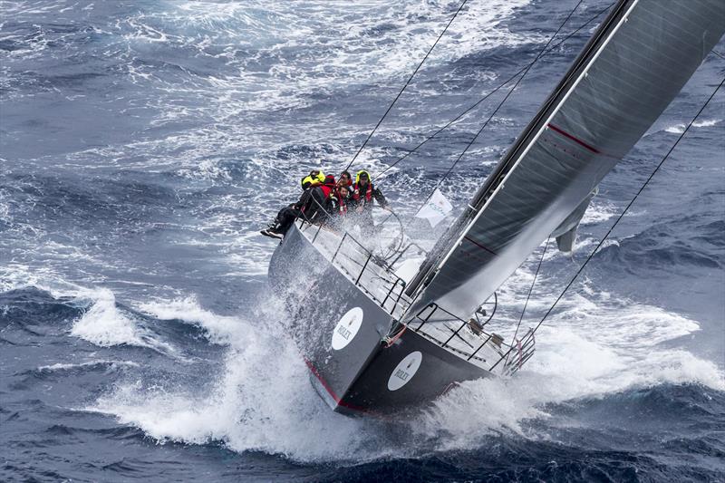 Ichi Ban while there was still plenty of wind in the Rolex Sydney Hobart Yacht Race photo copyright Rolex / Stefano Gattini taken at Cruising Yacht Club of Australia and featuring the IRC class