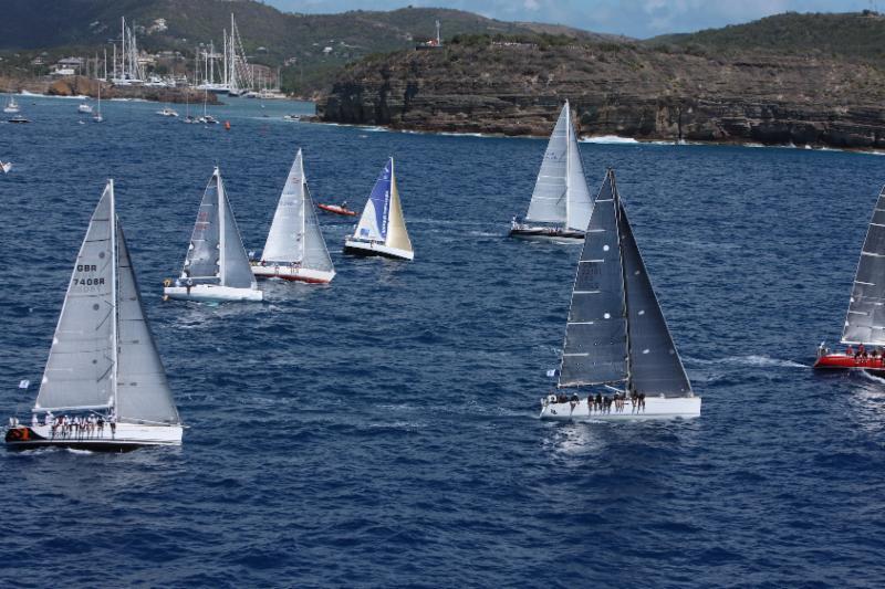 First to start the RORC Caribbean 600 photo copyright RORC / Tim Wright taken at Antigua Yacht Club and featuring the IRC class