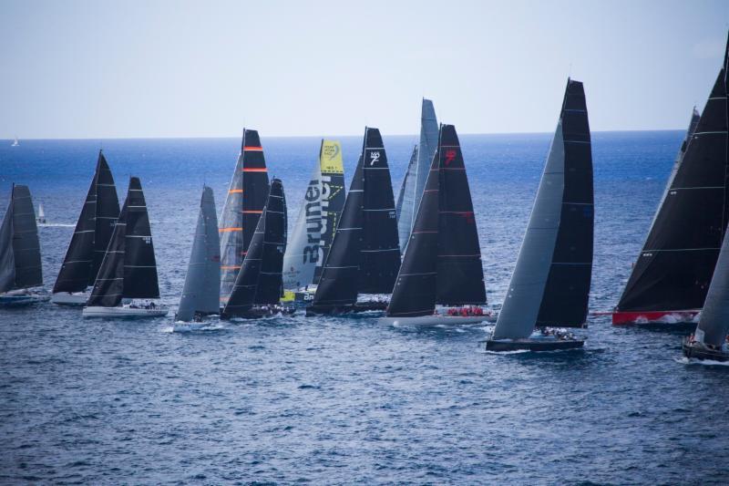 The IRC Zero and IRC Canting Keel fleet made an impression at the start of the RORC Caribbean 600 photo copyright RORC / Emma Louise Wyn Jones taken at Antigua Yacht Club and featuring the IRC class