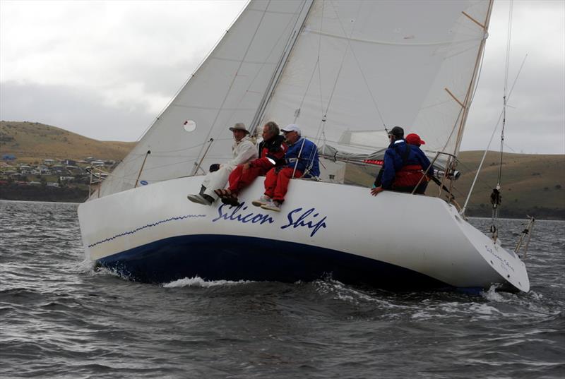 Group B winner of the Combined Clubs Long Race Series was the Tasmanian designed and built Knoop 32, Silicon Ship photo copyright Peter Campbell taken at  and featuring the IRC class