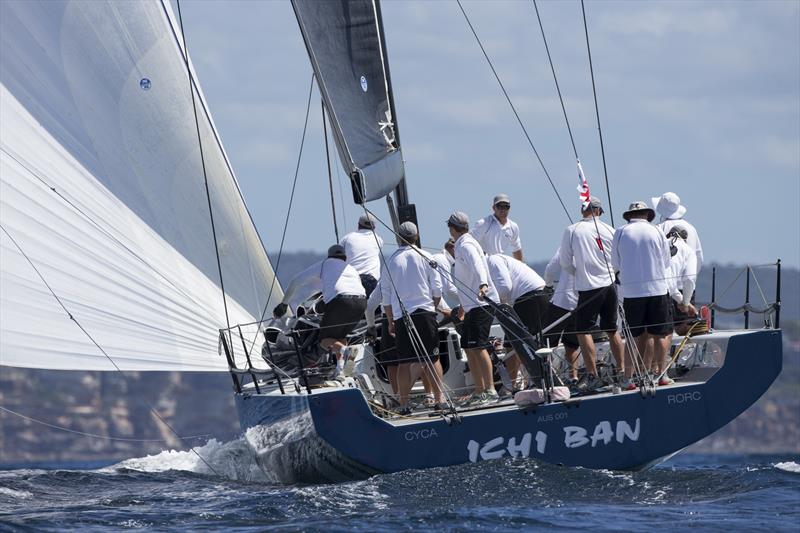 Ichi Ban won six from six races on day 2 of the Sydney Harbour Regatta photo copyright Andrea Francolini taken at Middle Harbour Yacht Club and featuring the IRC class