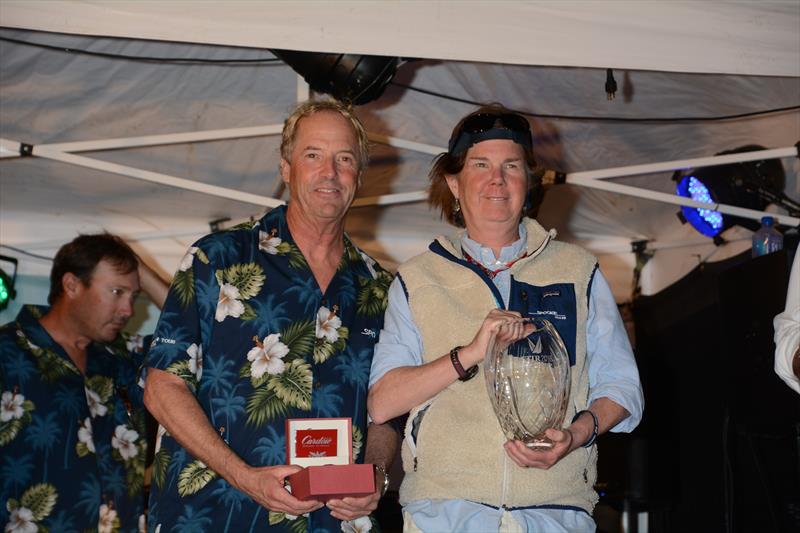 43rd St. Thomas International Regatta prize giving photo copyright Dean Barnes taken at St. Thomas Yacht Club and featuring the IRC class