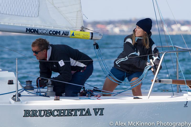 Port Phillip Women's Championship Series - Race 4 photo copyright Alex McKinnon Photography taken at Royal Melbourne Yacht Squadron and featuring the IRC class