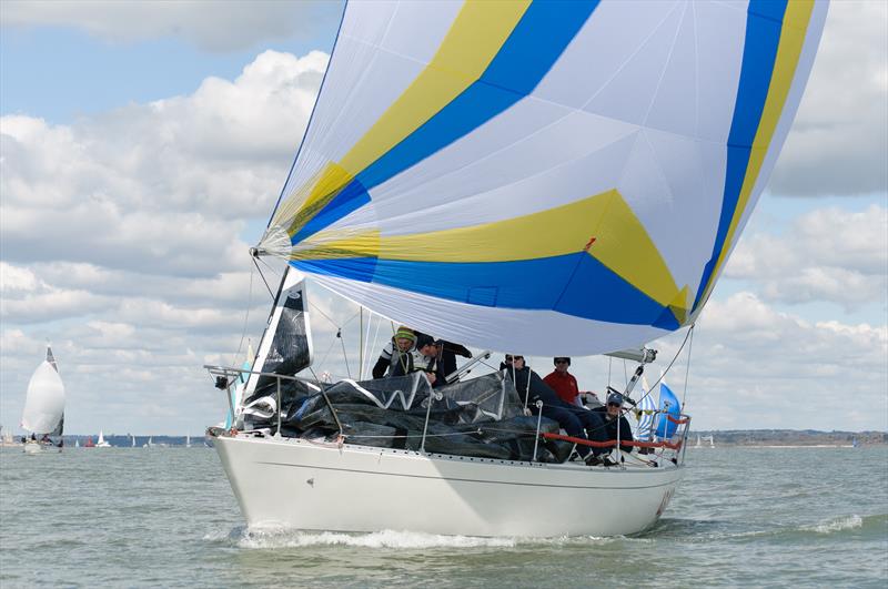 Stan the Boat in IRC4 on day 5 of the Helly Hansen Warsash Spring Series photo copyright Iain McLuckie taken at Warsash Sailing Club and featuring the IRC class