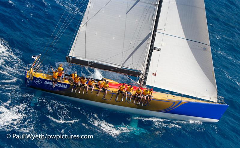 Volvo 60, Ambersail at Antigua Sailing Week - photo © ASW / Paul Wyeth / www.pwpictures.com