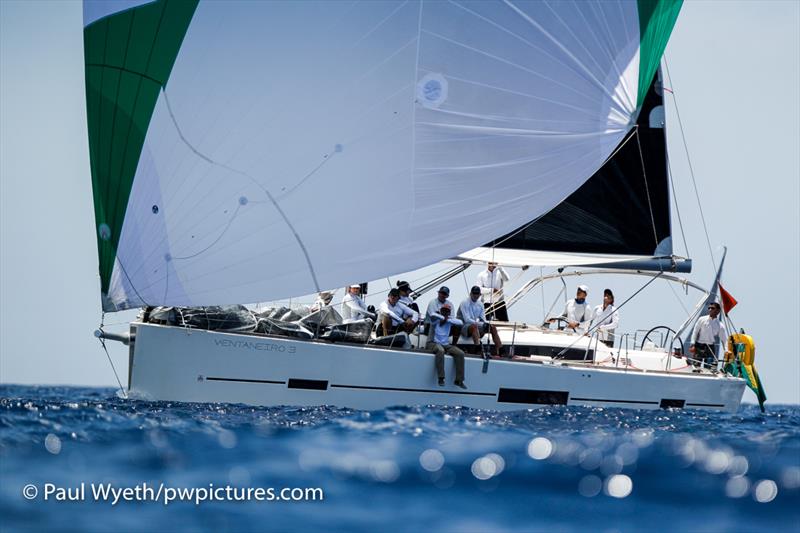 American King 40, Hot Ticket at Antigua Sailing Week photo copyright ASW / Paul Wyeth / www.pwpictures.com taken at Antigua Yacht Club and featuring the IRC class