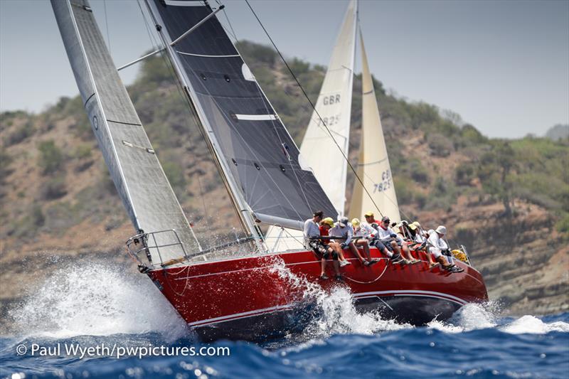 Oyster Lightwave 48, Scarlet Oyster at Antigua Sailing Week photo copyright ASW / Paul Wyeth / www.pwpictures.com taken at Antigua Yacht Club and featuring the IRC class
