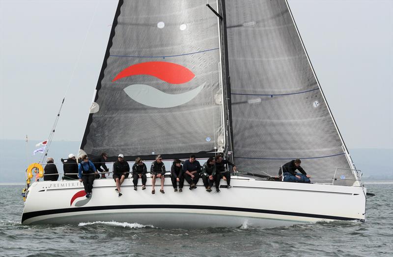 Premier Flair on the final day of the International Paint Poole Regatta photo copyright Mark Jardine taken at Parkstone Yacht Club and featuring the IRC class