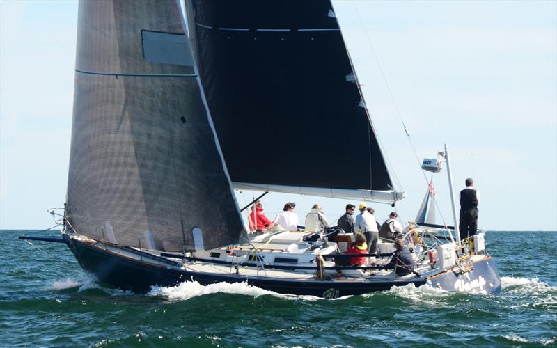 Vamp, a J44 skippered by Lenny Siter in the Newport Bermuda Race photo copyright Talbot Wilson / PPL taken at Royal Bermuda Yacht Club and featuring the IRC class