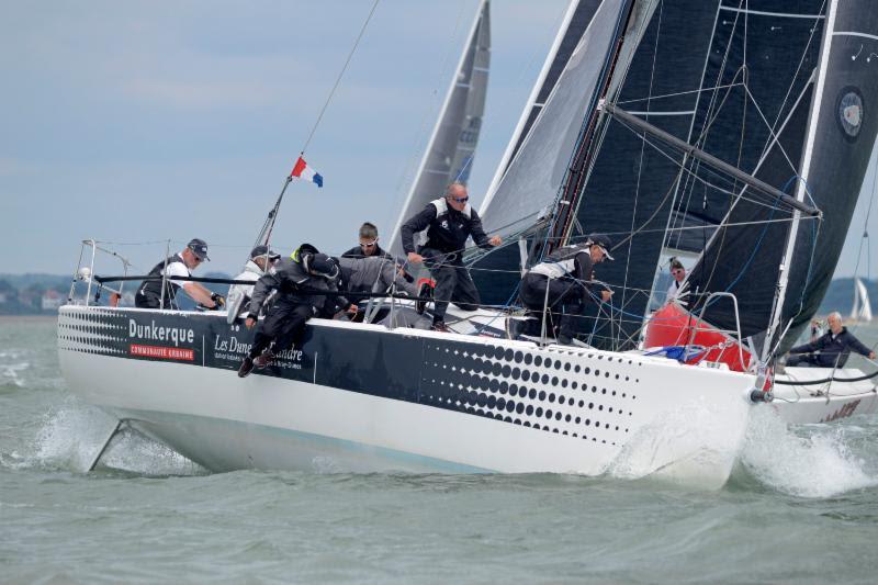 Dunkerque - Les Dunes de Flandre - 1st overall IRC Three and joint winners of the 2016 RORC IRC National Championship trophy - photo © Rick Tomlinson / www.rick-tomlinson.com