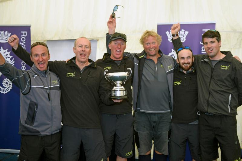 Adam Gosling and the crew of JPK 10.80, Yes! at the RORC IRC Nationals - photo © Rick Tomlinson / www.rick-tomlinson.com