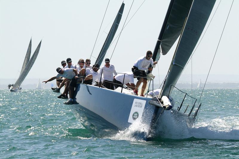 Shogun V at the Festival of Sails 2015 photo copyright Teri Dodds taken at Royal Geelong Yacht Club and featuring the IRC class