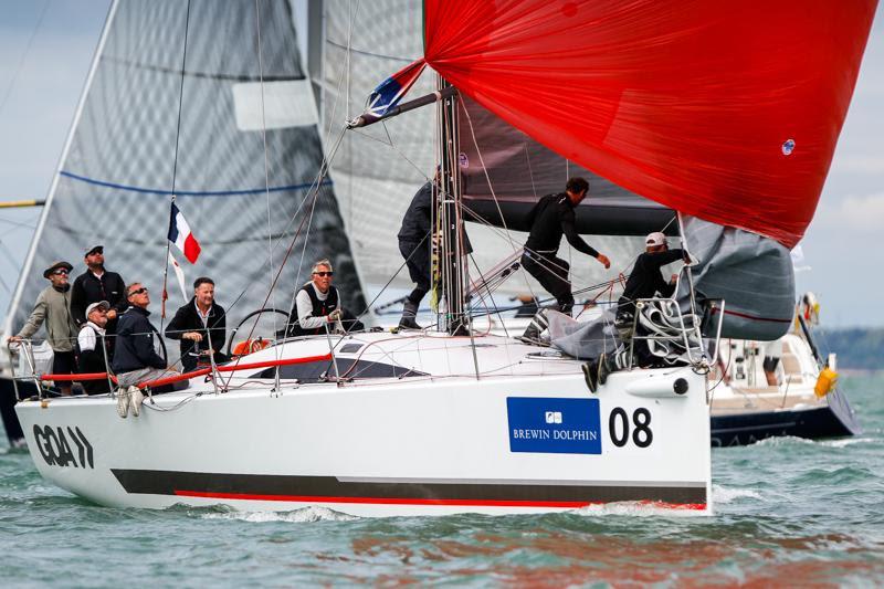 GOA (France Blue) in the Brewin Dolphin Commodores' Cup photo copyright RORC / Paul Wyeth taken at Royal Ocean Racing Club and featuring the IRC class
