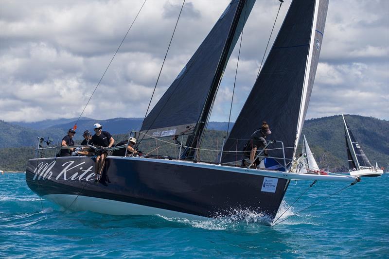 Mr Kite on the course at Airlie Beach Race Week photo copyright Andrea Francolini taken at Whitsunday Sailing Club and featuring the IRC class