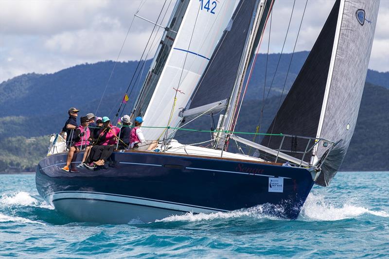 Senga is the new Division 2 leader at Airlie Beach Race Week photo copyright Andrea Francolini taken at Whitsunday Sailing Club and featuring the IRC class