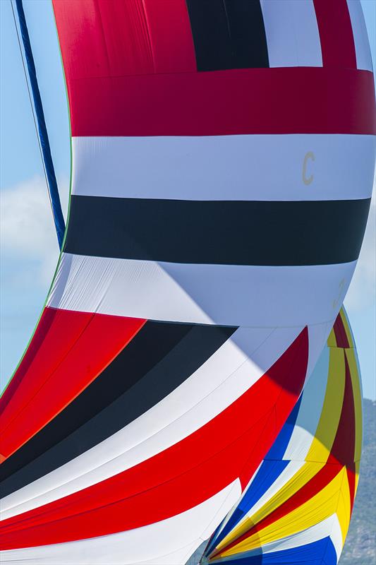 Colour on the course on day 1 at SeaLink Magnetic Island Race Week 2016 photo copyright Andrea Francolini taken at Townsville Yacht Club and featuring the IRC class
