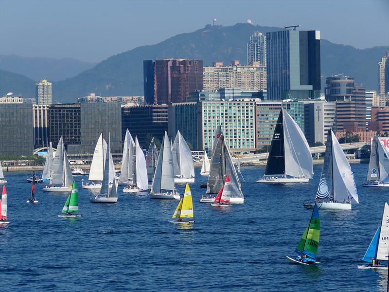 The largest fleet ever is set for Royal Hong Kong Yacht Club's Around the Island Race - photo © RHKYC / Xaume Olleros