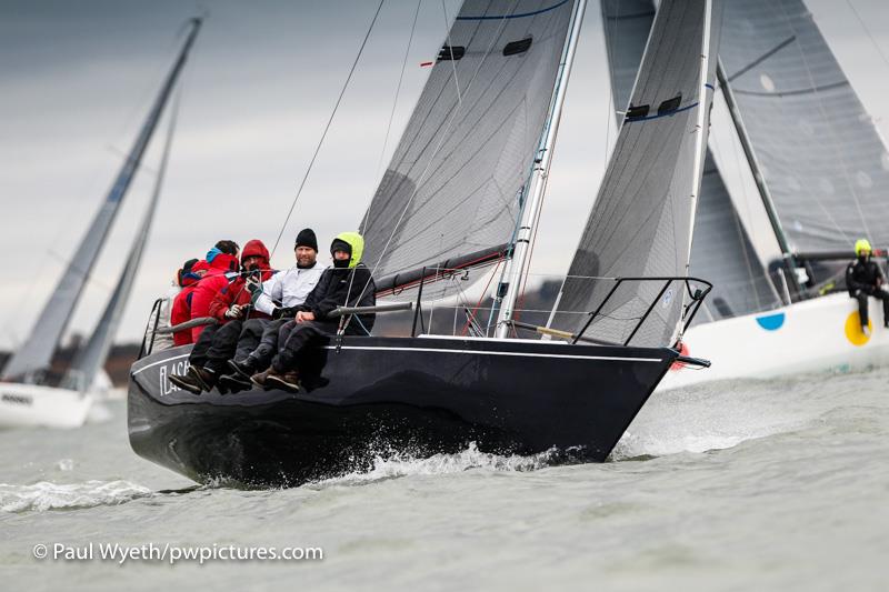 35th Hamble Winter Series day 7 - photo © Paul Wyeth / www.pwpictures.com