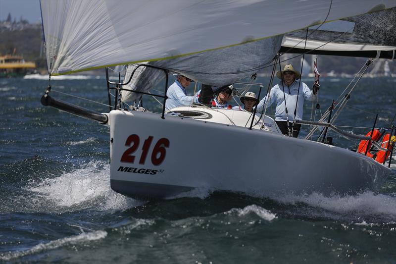 XC3SS up and romping on day 1 of the Sydney Short Ocean Racing Championship photo copyright Allan Coker taken at Middle Harbour Yacht Club and featuring the IRC class