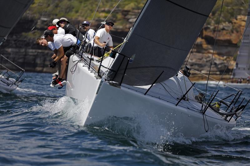 No headaches on winner Edake on day 2 of the Sydney Short Ocean Racing Championship photo copyright Allan Coker taken at Middle Harbour Yacht Club and featuring the IRC class