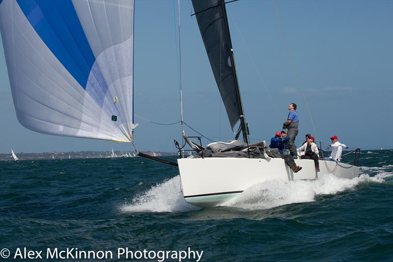 Club Marine Series day 5 photo copyright Alex McKinnon Photography taken at Sandringham Yacht Club and featuring the IRC class