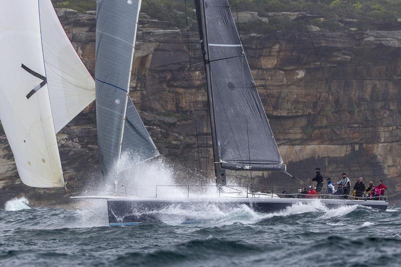 Phil Turner's 'Alive' with pace on day 1 of the Sydney Harbour Regatta photo copyright Andrea Francolini / MHYC taken at Middle Harbour Yacht Club and featuring the IRC class