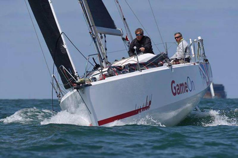 Ian Hoddle's Sunfast 3600 Game On, winner of the 20 Strong IRC Two Handed Class photo copyright RORC taken at Royal Ocean Racing Club and featuring the IRC class