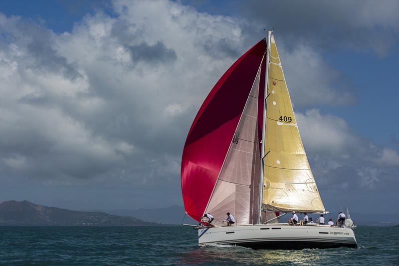 Brava on the run to victory last year at Sealink Magentic Island Race Week photo copyright Andrea Francolini / SNIRW taken at Townsville Yacht Club and featuring the IRC class