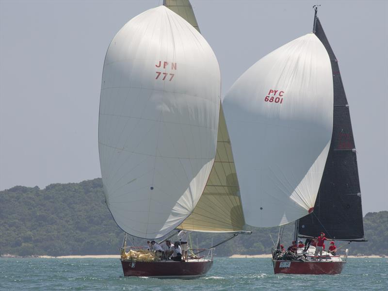 IRC II typified the close racing at the 2017 Cape Panwa Hotel Phuket Raceweek (day 4) photo copyright Guy Nowell taken at  and featuring the IRC class