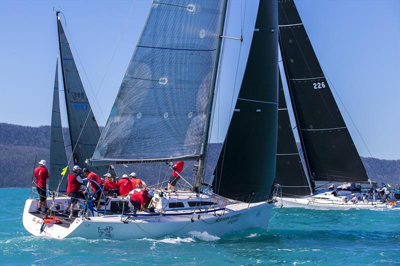 The Goat on day 4 of Airlie Beach Race Week 2017 photo copyright Andrea Francolini taken at Whitsunday Sailing Club and featuring the IRC class