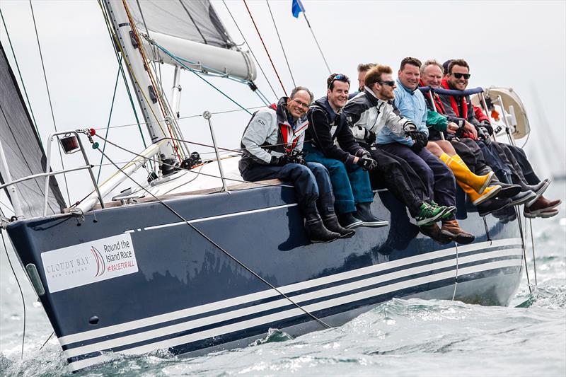 Competitors enjoying the 2017 Round the Island Race in association with Cloudy Bay photo copyright Paul Wyeth / www.pwpictures.com taken at  and featuring the IRC class
