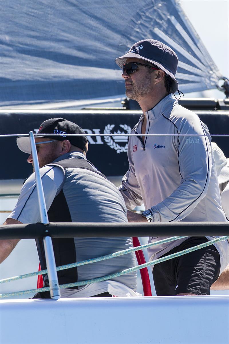 HRH Prince Frederik of Denmark at the helm of NANOQ on day 3 at Audi Hamilton Island Race Week 2017 photo copyright Andrea Francolini taken at Hamilton Island Yacht Club and featuring the IRC class