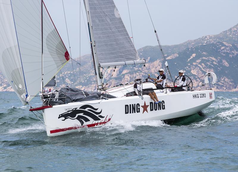 Ding Dong on day 1 of the Volvo China Coast Regatta photo copyright RHKYC / Guy Nowell taken at Royal Hong Kong Yacht Club and featuring the IRC class
