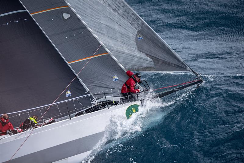 Quentin Stewart's Infinity 46 Maverick during the 2017 Rolex Middle Sea Race photo copyright Rolex / Kurt Arrigo taken at Royal Malta Yacht Club and featuring the IRC class