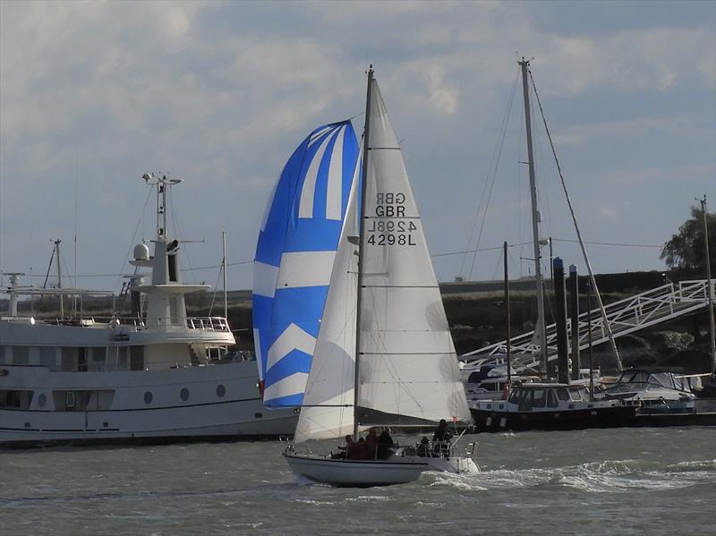 Dehler 34 during the Peter Cashel Memorial Trophy photo copyright Paul Trueman taken at Crouch Yacht Club and featuring the IRC class