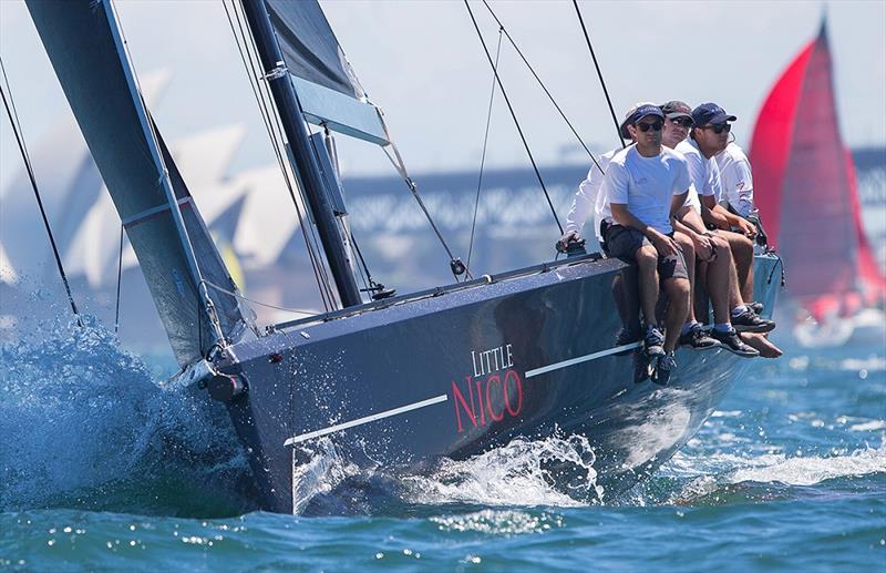 Little Nico runner-up in the Super 12s at the 40th Sydney Short Ocean Racing Championship photo copyright Crosbie Lorimer taken at Middle Harbour Yacht Club and featuring the IRC class