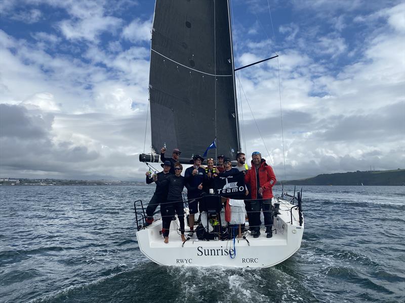 Sunrise wins the Lonely Rock Race 2020 photo copyright Jim Deheer taken at  and featuring the IRC class