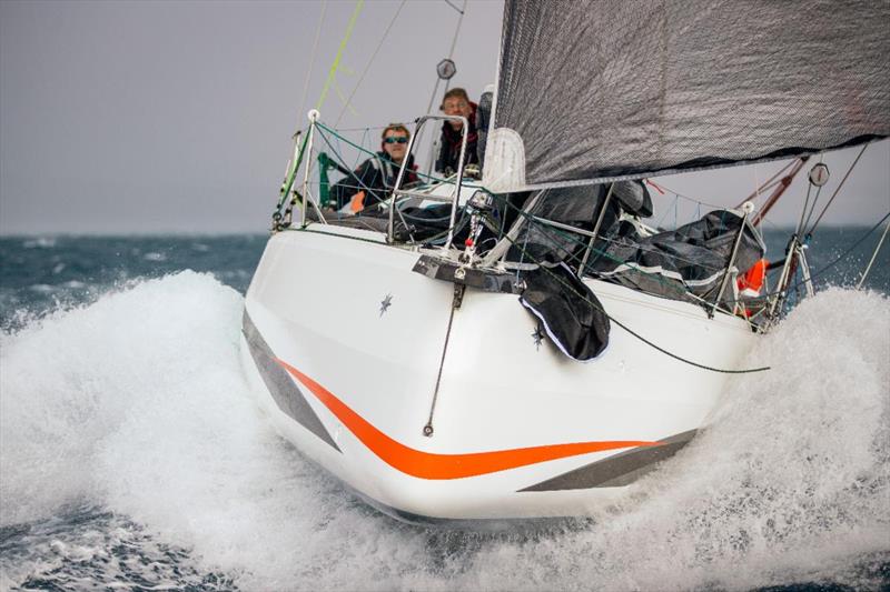 Sebastien Saulnier's Sun Fast 3300 Moshimoshi during the RORC Transatlantic Race photo copyright James Mitchell / RORC taken at Royal Ocean Racing Club and featuring the IRC class
