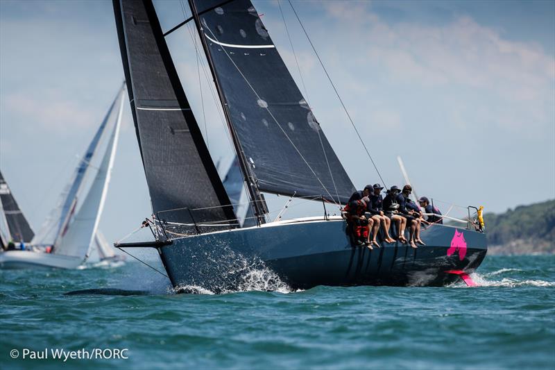 Ed Bell's JPK 1180 Dawn Treader during the 2021 Cowes-Dinard-St Malo Race photo copyright Paul Wyeth / RORC taken at Royal Ocean Racing Club and featuring the IRC class