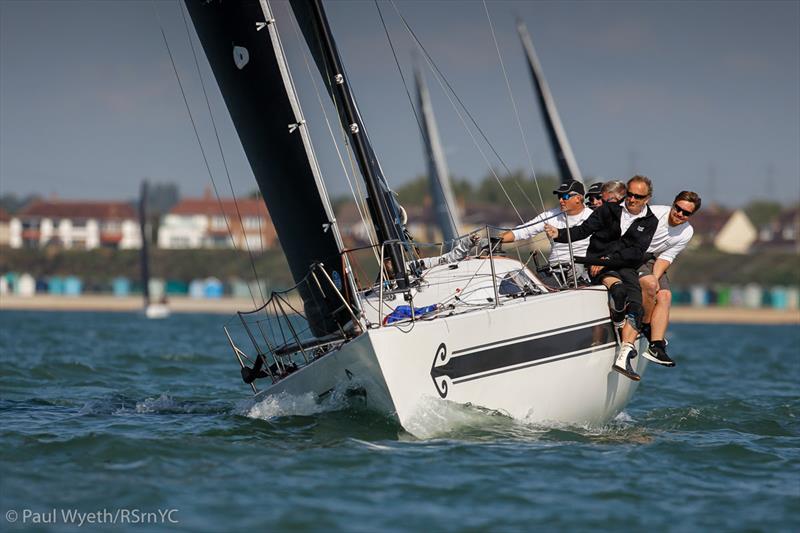 Swazzlebubble, KZ3494 on day 2 of the Land Union September Regatta photo copyright Paul Wyeth / RSrnYC taken at Royal Southern Yacht Club and featuring the IRC class