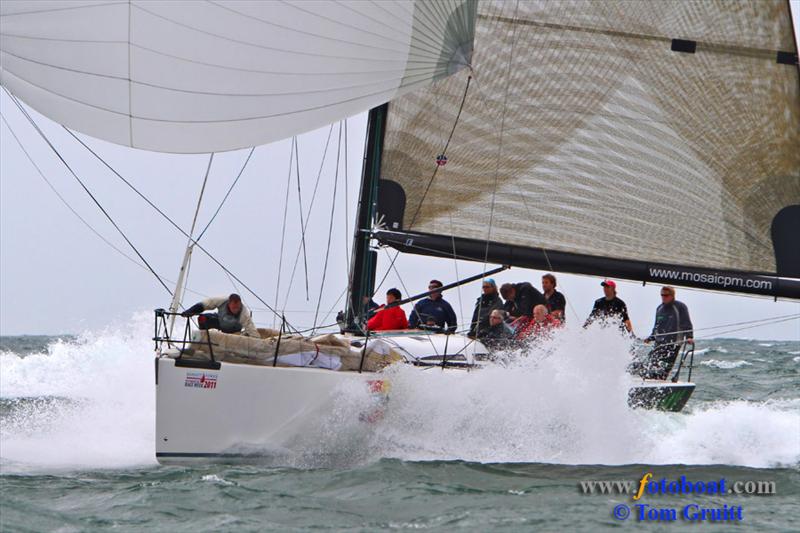 Day 2 of Barratt Homes Plymouth Race Week photo copyright Tom Gruitt / www.fotoboat.com taken at  and featuring the IRC class