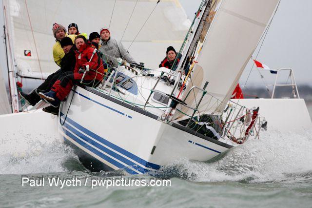 Garmin Hamble Winter Series week 8