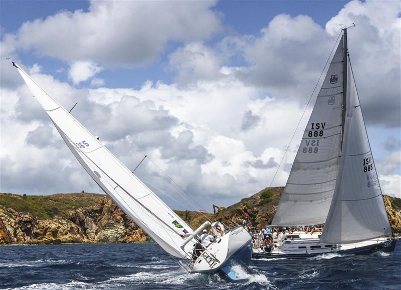 Chauntecler and Wild T'ing  on day 2 of the International Rolex Regatta photo copyright Ingrid Abery / Rolex taken at St. Thomas Yacht Club and featuring the IRC class