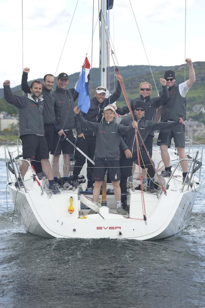 The J/97 Fever Glenfiddich wins the Scottish Series Trophy photo copyright Marc Turner / CCC taken at Clyde Cruising Club and featuring the IRC class