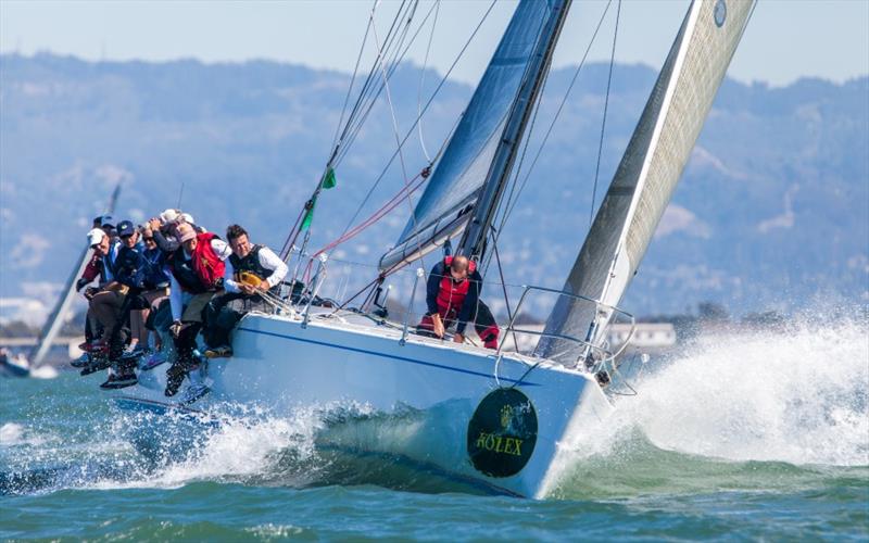 Sy Kleinman's Schumacher 54 Swiftsure leads in IRC B after day three of the Rolex Big Boat Series in San Francisco photo copyright Daniel Forster / Rolex taken at St. Francis Yacht Club and featuring the IRC class