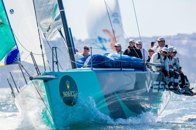 Jim Swartz's TP52 Vesper leads in IRC A after day three of the Rolex Big Boat Series in San Francisco photo copyright Daniel Forster / Rolex taken at St. Francis Yacht Club and featuring the IRC class