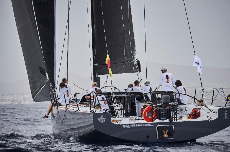 Teasing Machine at the start of the 4th RORC Transatlantic Race from Lanzarote photo copyright RORC / James Mitchell taken at  and featuring the IRC class