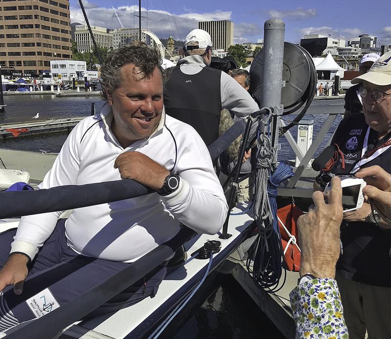 Adam Brown has won the Tattersall Cup three times, two of them on the very boat he was on again this year (Quest) photo copyright Wendi Lanham taken at Cruising Yacht Club of Australia and featuring the IRC class
